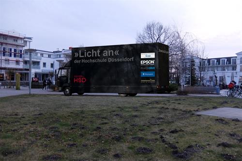 ShooTTRuck der Hochschule Düsseldorf in Zingst